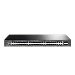 JetStream 48-портовий гігабітний L2 керований комутатор з 4 10GE SFP слотами, SG3452X TP-LINK