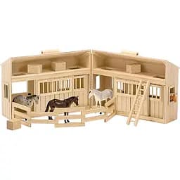 Игровой набор Melissa&Doug Конюшня с лошадьми (MD3704)