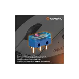 Мишка GamePro Genesis Avenger Wireless/Bluetooth/USB White (GM096W) - мініатюра 11