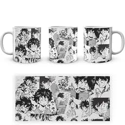 Кухоль GeekLand Моя геройська академія My Hero Academia Мідорія Манга колаж MHA 02.534 330 мл білий - мініатюра 3