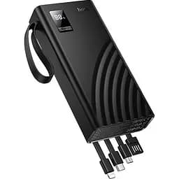 Зовнішній акумулятор Hoco J155 Shine 20000mAh 22.5W Black [142577] - мініатюра 3