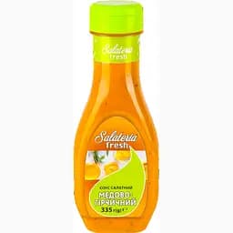 Соус Salateria Fresh Медово-горчичный салатный 335 г