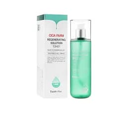 Восстанавливающий тонер для чувствительной кожи с центеллой Cica Farm Regenerating Solution Toner FarmStay 200 мл