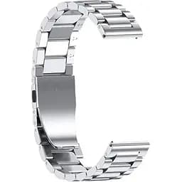 Металевий ремінець Primo для годинника Samsung Galaxy Watch 3 41 мм (SM-R850) Silver