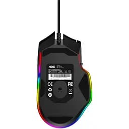 Миша AOC AGM600 Black (AGM600B) [110827] - мініатюра 3