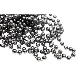 Намисто на ялинку Devilon 6 мм х 6 м новорічна прикраса сірий (250522)