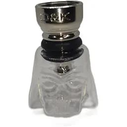 Трубка курильна скляна D&K Darth Vader DK-8586 Silver (15667)