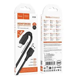 Кабель Hoco Micro USB Beneficio charging data cable X120 1 м 2.4A - мініатюра 2