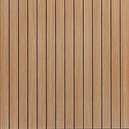 Покриття вінілове самоклеюче 3D рейки Sticker Wall 600х600х2 8мм Теплий бурштин SW-00002205