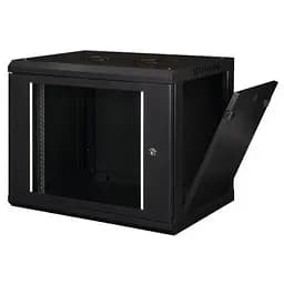 Шафа настінна Hypernet 12U 19 600x450 ProLine (PL-WMNC-12U-BLACK) - мініатюра 2
