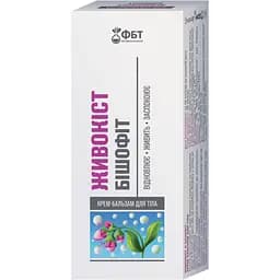 Крем-бальзам для тіла ФітоБіоТехнології Живокіст і бішофіт 75 мл