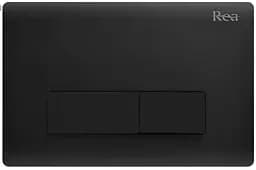 Кнопка змиву для інсталяції Rea H black mat REA-E0111, Чорний матовий