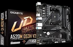 Материнская плата Gigabyte A520M DS3H V2 Socket AM4 (A520M DS3H V2)