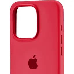 Чохол Silicone Case для Apple iPhone 16 Pro Red AA [115017] - мініатюра 3