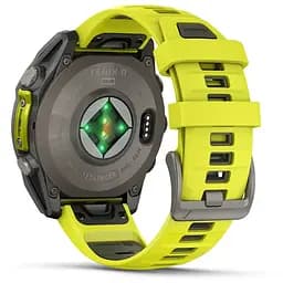 Смарт-годинник Garmin Fenix 8 47 мм Solar Сапфір Графіт/Титан з силіконовим ремінцем QuickFit 22 мм - мініатюра 3