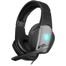 Ігрові навушники Defender X-Skull з мікрофоном і регулятором гучності (Black-Grey)