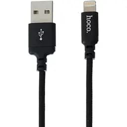 Кабель Hoco X14 Times speed Lightning charging cable L-1 м Чорний