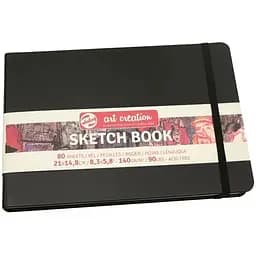 Блокнот для графики Royal Talens Art Creation А5 (14.8х21 см) 140г/м 80л черный