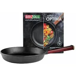 Cковорода Brizoll Optima чугунная с ручкой 22х4 см (O2240-P2)