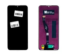 Дисплей для смартфона (телефону) Samsung Galaxy S3 Mini Neo GT-I8200, blue (у зборі з тачскріном)(з рамкою)