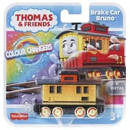Паровозик Thomas and Friends "Изменение цвета" HMC30 Thomas and friends, на блистере Brake Car Bruno Вид 43