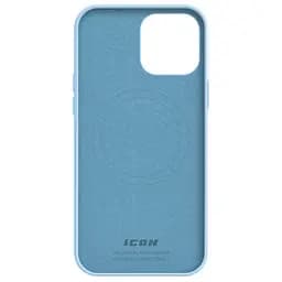 Силиконовый чехол с MagSafe для Apple iPhone 14 Pro Max, ICON2 MagCase, голубой, противоударный, панель с мягкой подкладкой, защита всего корпуса, поддержка беспроводной зарядки, совместим с защитными стеклами и пленками, ArmorStandart (ARM68414) - мініатюра 2