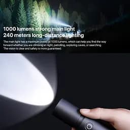 Ліхтар Xiaomi Mijia Multi Functional Strong Light Flashlight (N613) (BHR7668CN) - мініатюра 4