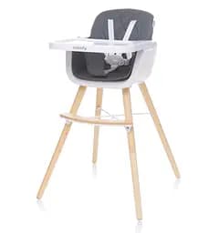 Стульчик для кормления 4Baby Scandy, серый (4SC06)