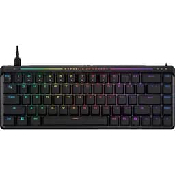 Клавіатура ASUS ROG Falchion Ace HFX 68key Magnetic Switches USB-A EN/UK RGB Black (90MP03VE-BKMA00)