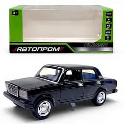 Металева машинка Автопром Lada 2107 1:32-36 зі світлом і звуком (в асортименті)