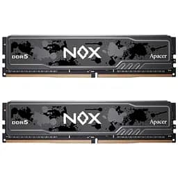 Модуль пам'яті для комп'ютера DDR5 32GB (2x16GB) 6000 MHz NOX Apacer (AH5U32G60C622MBAA-2)