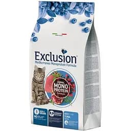 Сухий корм Exclusion Adult Tuna для котів з тунцем 12 кг
