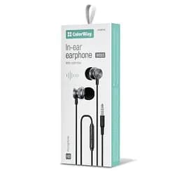 Навушники ColorWay 3.5 mm Wired Earphone UrbanBeat Black (CW-WD03BK) - мініатюра 2