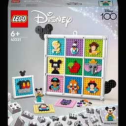 Конструктор LEGO Disney 100-та річниця мультиплікації Disney 1022 деталі (43221)