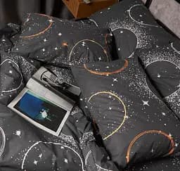Набір наволочок Moon&Star Бязь Gold Люкс Cosmic Glow 50х70 см 2 шт - мініатюра 4