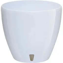 Горщик для квітів Santino Deco Twin plus з картриджем 2.5 л білий (DTWC25WHT)