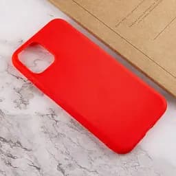 Силіконовий чохол Candy для Apple iPhone 14 Plus (6.7) Червоний - мініатюра 4