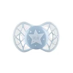Пустушка Nuvita 7064 Air55 Cool ортодонтична 0m+ зірка блакитна NV7064BS - мініатюра 2