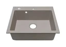 Кухонна мийка Adamant Prizma 590x495x200 terra 429223, Тера - мініатюра 2