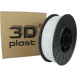 Пластик для 3D-принтера 3Dplast PLA 1.75мм, 0.85кг, white (3DPLA17508WT)