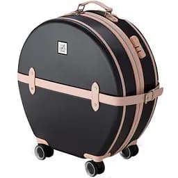 Валіза мала ручна поклажа Semi Line 20 дюймів (S) дюймів (S) ABS-Plastic Black/Pink Cream (T5671-2)