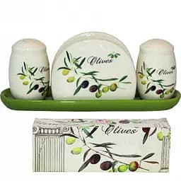 Набір для спецій SnT Оливки, 4 предмета (6912-8)