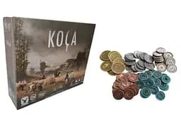 Настольная игра Планета Ігор Серп (Scythe) + металлические монеты (GKCH005+1.3)