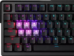 Клавіатура ASUS ROG Azoth Extreme Wireless ENG (90MP03MA-BKUA01) - мініатюра 10