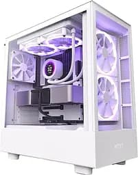 Корпус NZXT H5 Elite Tempered Glass White (CC-H51EW-01) Без БП Б/у