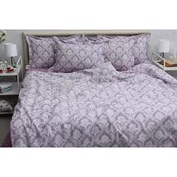 Комплект постільної білизни TAG Tekstil з компаньйоном Євро Різнобарвний 000240824 (R-T9277)