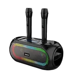 Портативна Bluetooth-колонка з радіомікрофоном і RGB-підсвіткою, ZQS4247 бездротова акустична система з TWS-режимом