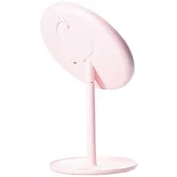 Косметичне дзеркало Happy Life з LED-підсвіткою та збільшенням, рожевий (HP072TD020P) - мініатюра 3