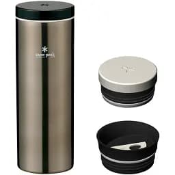 Термопляшка Snow Peak TW-071R-DS Kanpai Bottle 500 мл Dark silver - мініатюра 4