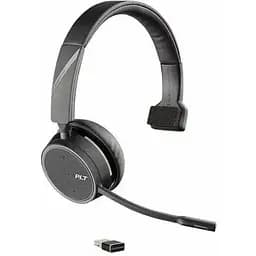 Bluetooth-гарнітура моно професійна Plantronics спеціалізована Poly Voyager 4210 UC конектор USB-A (211317-101)